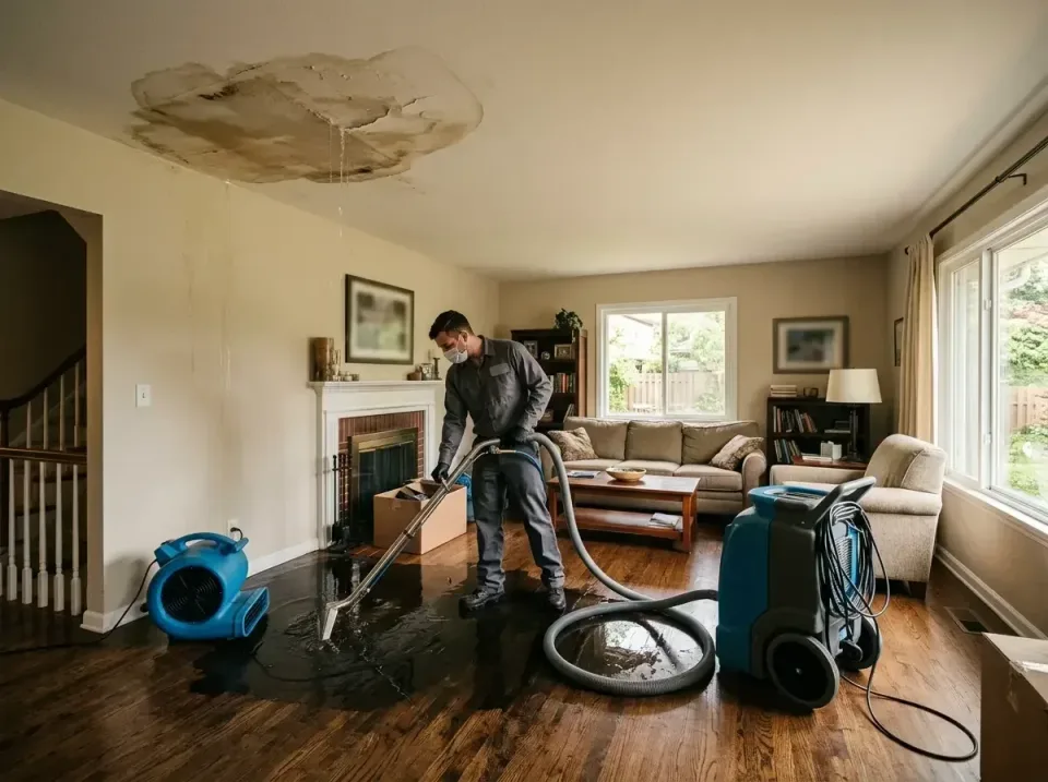 attic-pipe-burst-ceiling-drip-008 — frequently asked questions, Water Damage Restoration & Carpet Care in Marlow, OK